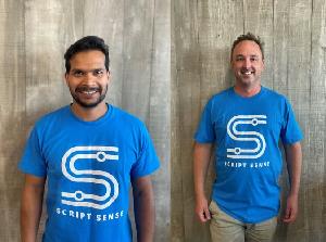 University of Canterbury MBA students Paneet Saini and Kieran Erasmuson have won an international award for their pharmacy management start-up, Script Sense.