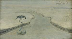 Bird in the Snow, by Nardus van de Ven