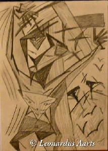 'Jesus Christ Pose IV' by Leon Aarts