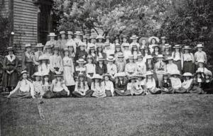 Rangi Ruru in 1903 at Webb Street in Papanui