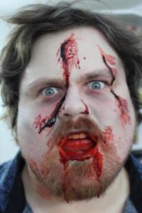 An example of Minifies makeup for the ChCh Zombie Run