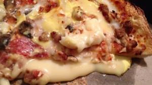 Pizza inedible - Domino's manager