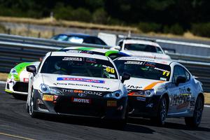Jamie McNee leads the pack