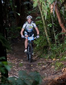 Richard Ussher on his way to victory in last year's 3D multisport race.