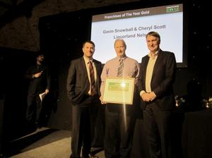 Jason Kilgour (Treasury Wine Estates), Gavin Snowball (Liquorland Nelson) and Steve Anderson (Liquorland Chairman).
