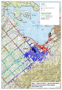 A map identifying the extent of the Richmond scheme is shown below in blue.