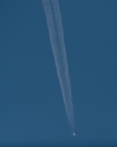 Air NZ Flight Spraying An Aerosol?