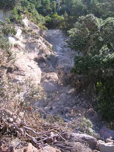 A 50m slip at the North end of the North beach at Cathedral Cove