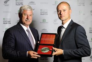 Chris Martin wins and Sir Richard Hadlee 