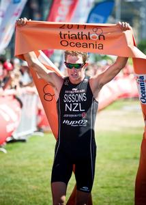 Ryan Sissons wins the Oceania Champs in 2011.