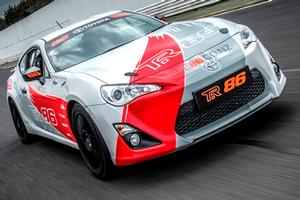 Toyota's new TR 86 race car