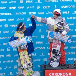 Slopestyle Congratulatory Gesture