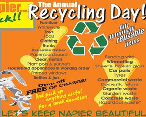 The Annual Recycling Day! poster