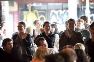 Unsuspecting Melbourne diners surprised with free flights to Wellington.