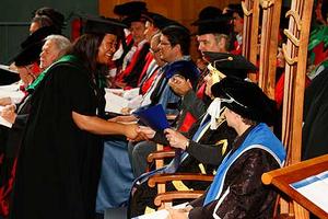 ayrn Kee at her graduation in Melbourne.