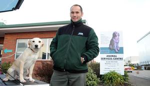 Les Dalton, animal services manager.