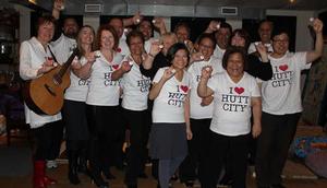 The Hutt City Council Kapa Haka group 