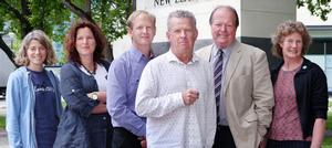 Members of the NIWA-University of Otago Centre for Chemical and Physical Oceanography: Dr Evelyn Armstrong, Dr Sylvia Sander, Associate Russell Frew, Professor Philip Boyd, Professor Keith Hunter, Dr Kim Currie.