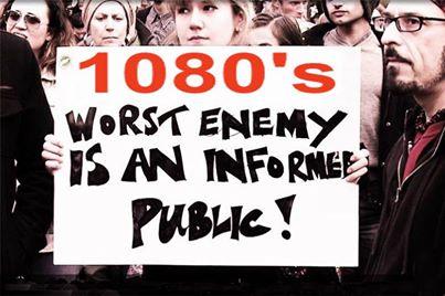  1080's worst enemy is an informed public 