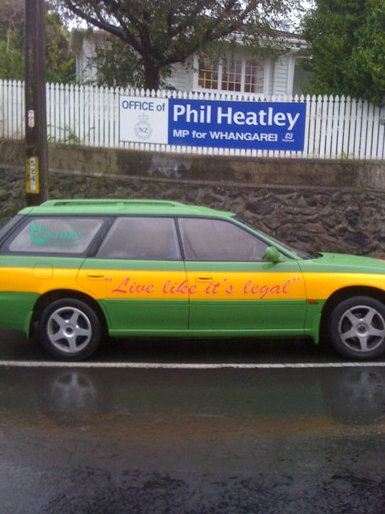 Whangarei MP Phil Heatley's electorate office