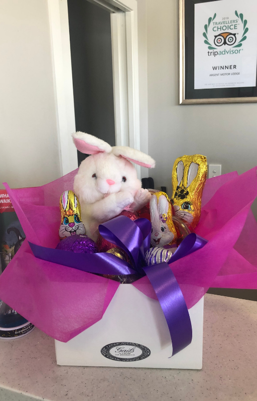 Leading Hamilton accommodation provider Argent Motor Lodge hosts Easter basket giveaway on Facebook and Instagram