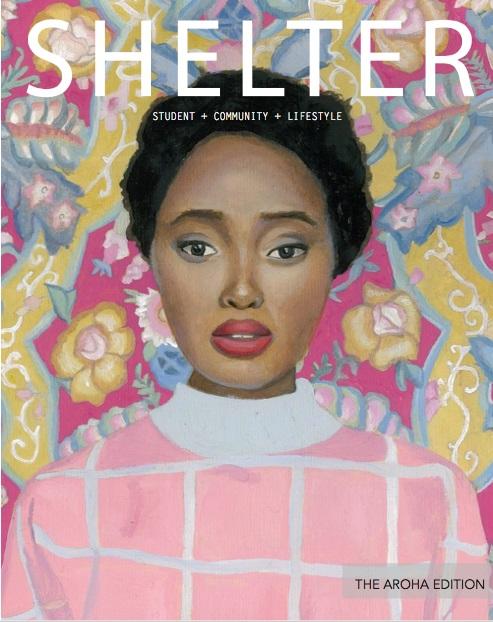 Front cover of the second edition of Shelter - the Aroha edition