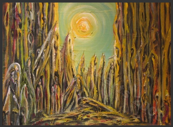 'Apokaluptein', (the apocalypse ) by Leon Aarts (sold)