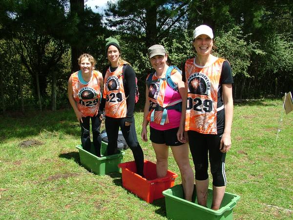 Clean Check Dry station on the Big Bang Adventure Race