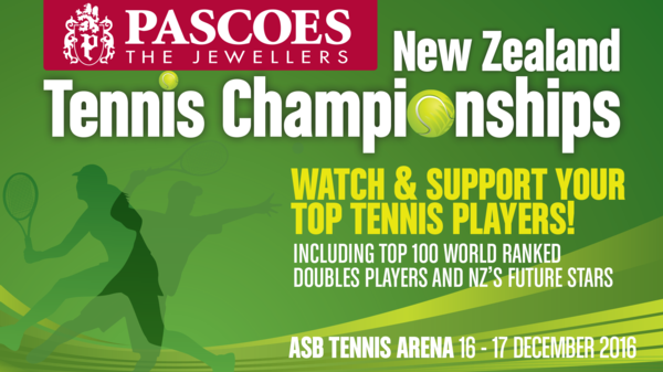 Pascoes NZ Tennis Champs Coming Soon