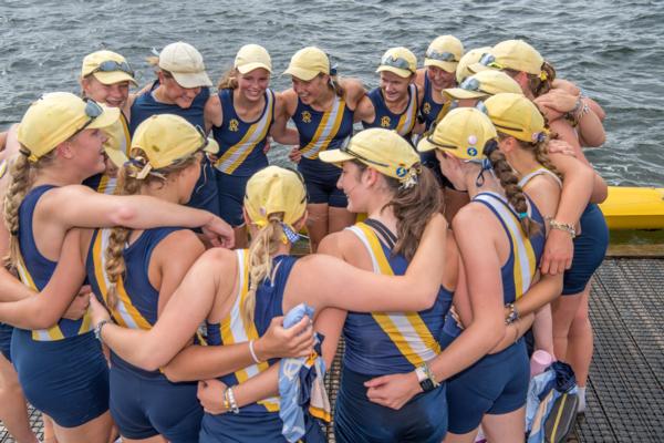 Rangi Rowers Celebrate A Win at the 2019 Maadi Cup