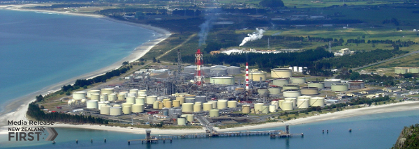 Marsden Point oil Refinery NZ 
