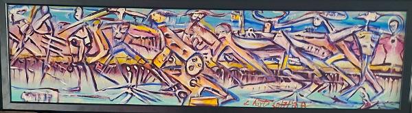 'The Gendarme is Busy' (reprise), a work in progress, by Leon Aarts 