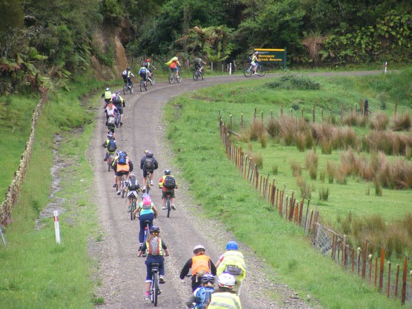 Gisborne Intermediate have taken students cycling through part of the Old Motu Coach Road several times over the few last years . The experience gives the students a real taste of remote and rugged scenery.