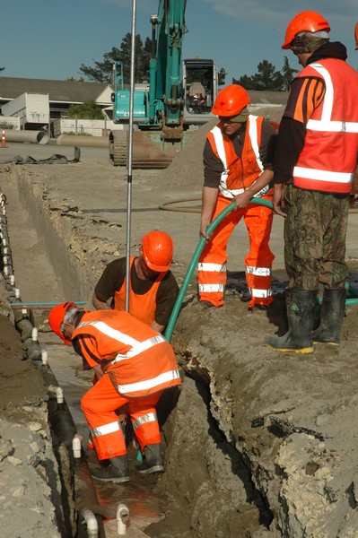 The city's wastewater upgrade