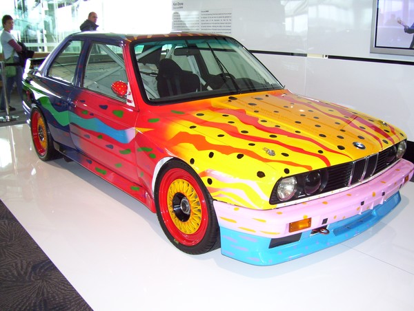 The BMW Art car by Ken Done 1989