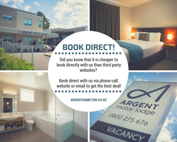 Book Directly to Get the Best Deal at Argent Motor Lodge in Hamilton or Anywhere Else in New Zealand