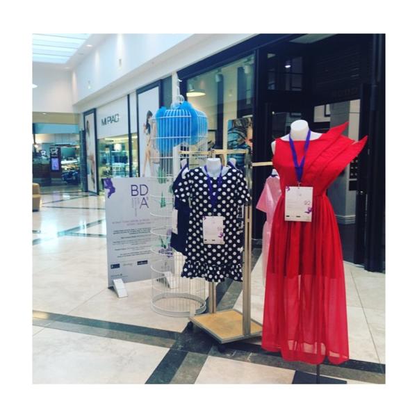 BDA's garments displayed at Botany Town Centre