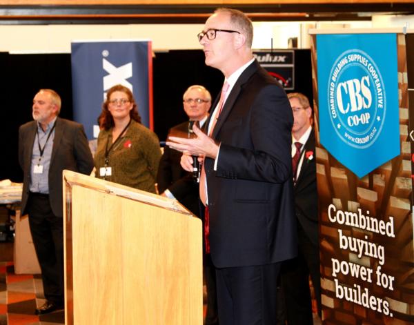 Phil Twyford with CBS directors to his right LtoR Simon White_Karen Overend_Ian Lamb_Carl Taylor_Mike Blackburn obscured