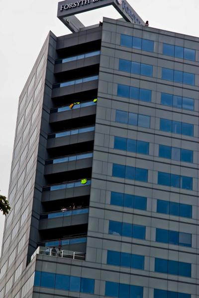 Forsyth Bar building where many were trapped