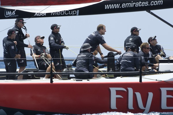 Emirates Team New Zealand finished the third day of the MedCup Alicante regatta