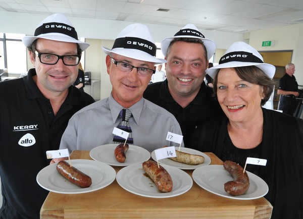 he 2010 Great New Zealand Sausage Competition judges for the Supreme Award