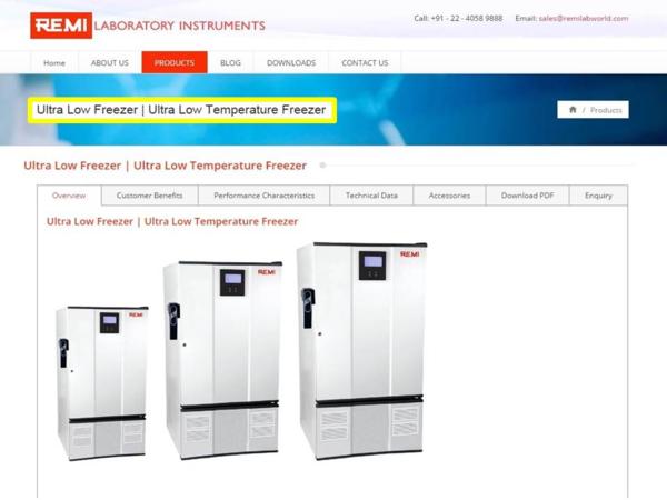 Ultra Low Temperature Freezer