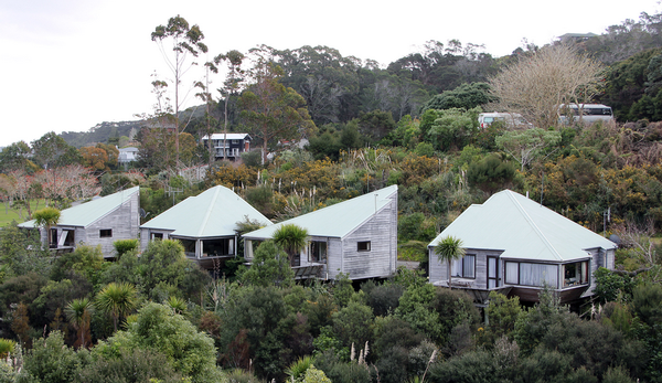 The pensioner units viewed from Long Beach Road.  