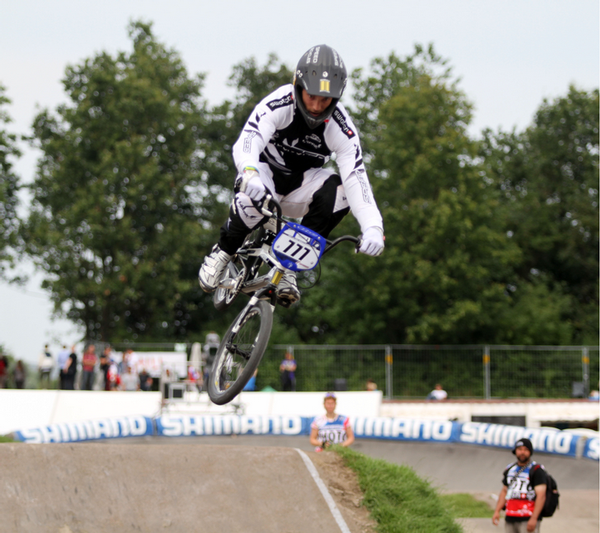 Marc Willers in action at the recent World Championships.