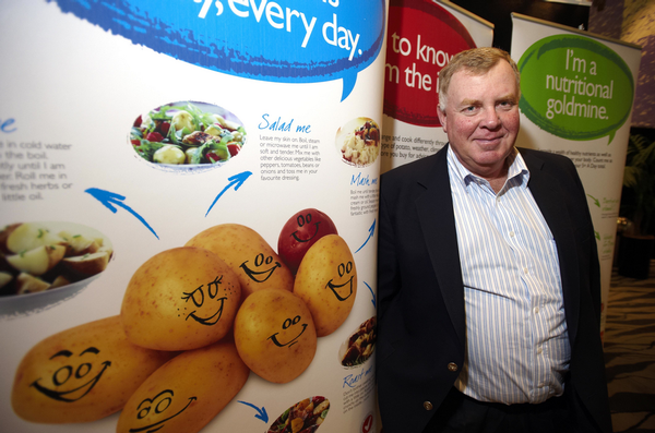 Terry Olsen, Chairman of Potatoes New Zealand.