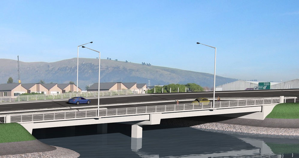 Artist's impression - Ferrymead Bridge