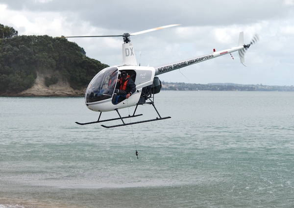 Safeswim helicopter sampling
