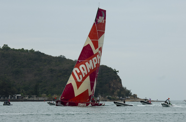 CAMPER finishing in Sanya.