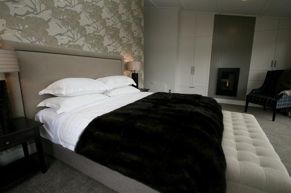 Master suite at The Eichardt's Residence, Queenstown.