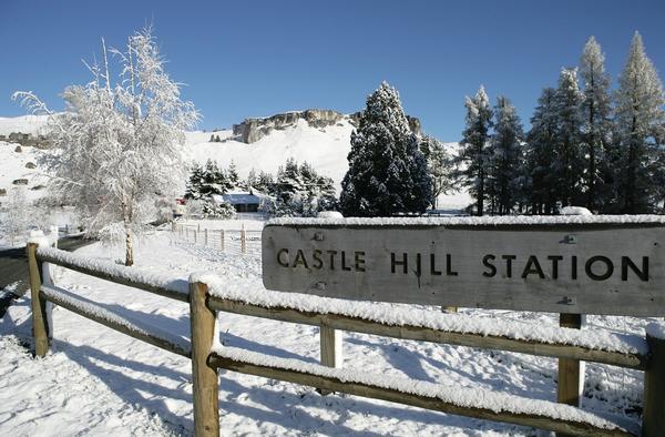 One of New Zealand's best known high country properties, Castle Hill Station, is on the market for sale.